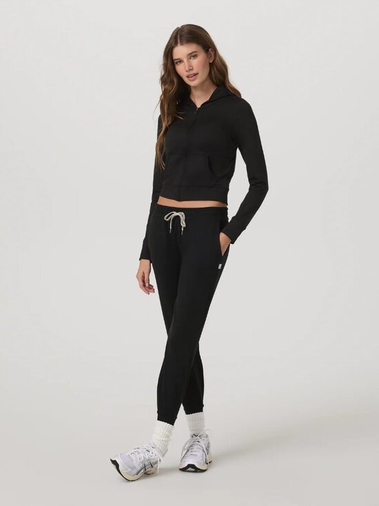 Vuori Pants - Vuori Womens Black Performance Jogger Sweatpants Drawstring